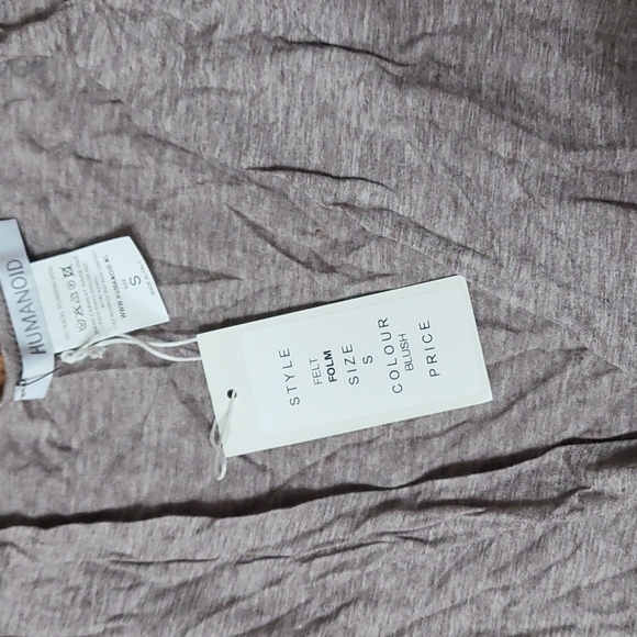 Humanoid Wrap dress with detachable shoulder pads - Picture 3 of 6